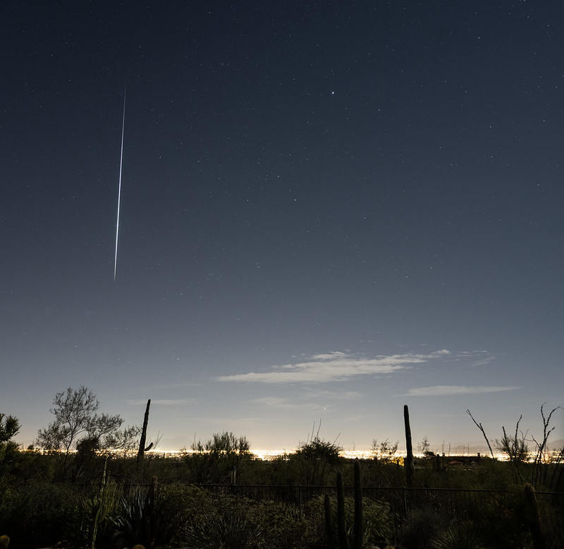 A bright Geminid