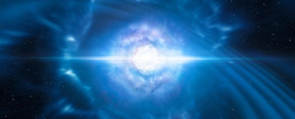 Neutron star smash-up just provided a new measure of a fundamental cosmic feature