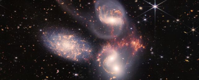 Scientists Find Galaxies Colliding at Millions of Kilometers an Hour