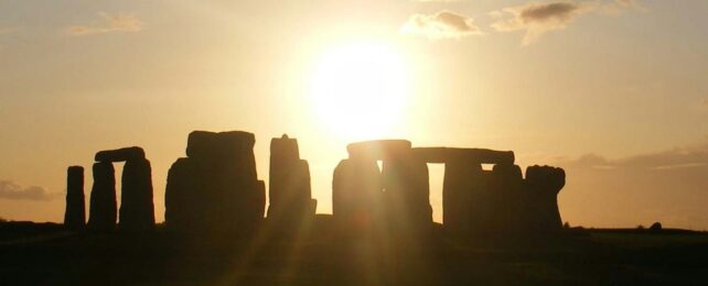 Stonehenge At Sunset