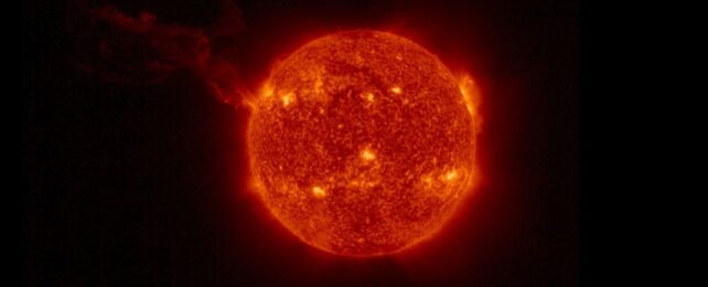 Image of the sun from ESA and NASA solar orbiter