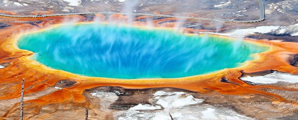 What is the Yellowstone supervolcano?